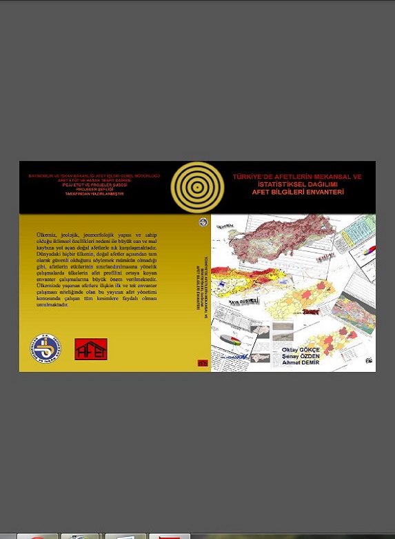 Türkiyede Afetlerin Mekansal ve İstatistiksel Dağılımı - Afet Bilgileri Envanteri - (2. Bölüm / Sayfa 44-87)