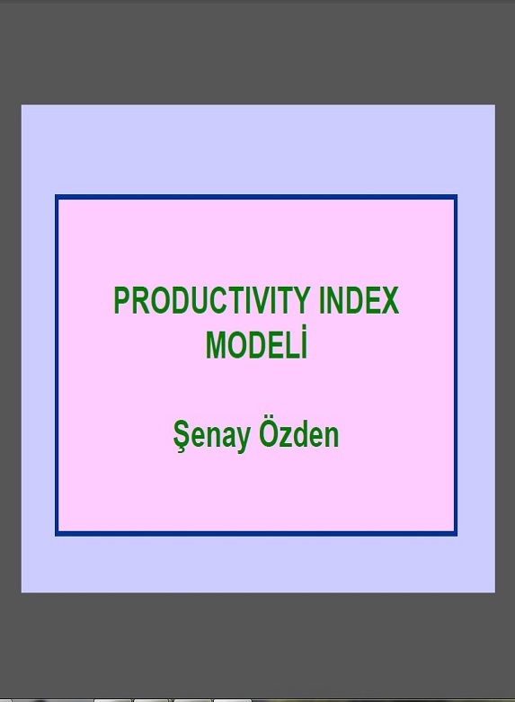 Productivity Index Modeli