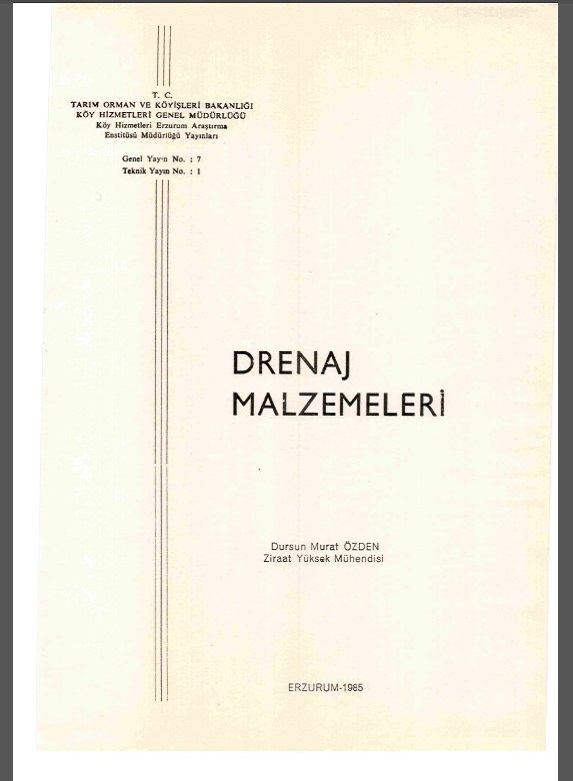 Drenaj Malzemeleri