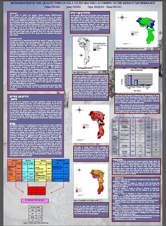 Determination of Soil Quality Index of Bala Statefarm Soils According to The Medalus Methodology