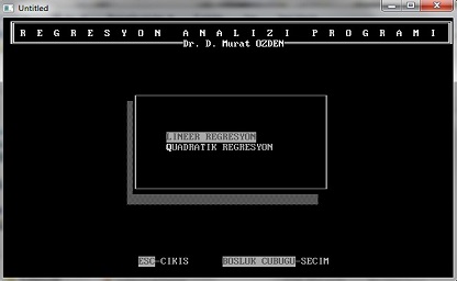 REGRESYON - Regresyon Hesaplamaları